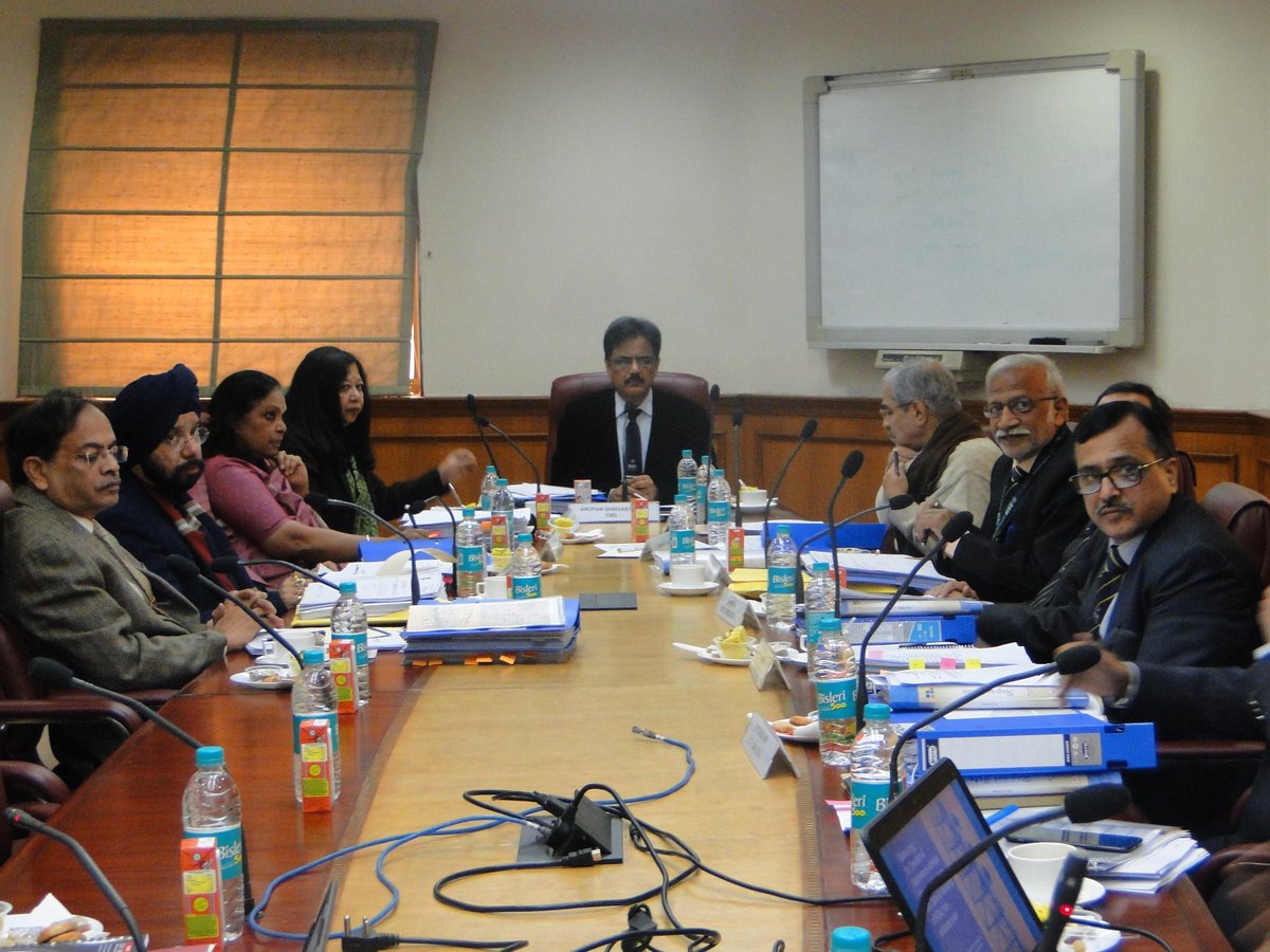 BSNLCorporate's tweet image. Full Board meeting of #BSNL held on 21.12.2017 BSNL Corporate Office, H.C Mathur Lane, Janpath. New Delhi.
