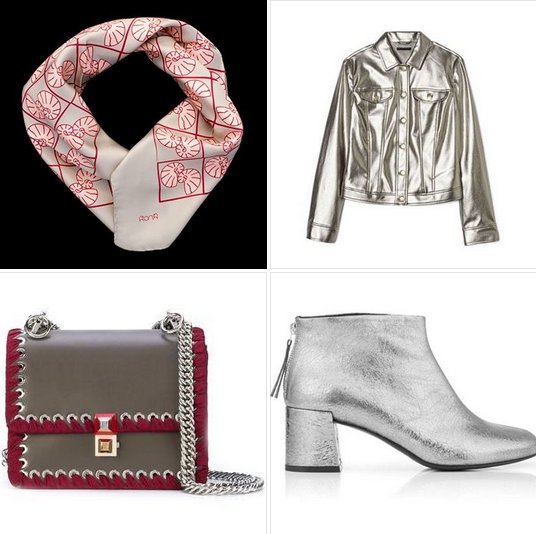 KONKSTYLE's tweet image. #Silver &amp;amp; #red #colorstyle for #Christmas #FallWinter #FW17 #look #style #outfit #outfitoftheday. Add Quadrikonk #foulard #scarf #scarves #shelldesign #accessories #details. #trends #bloggers #fashion #style #mood #fashioninspiration #fashionblogger