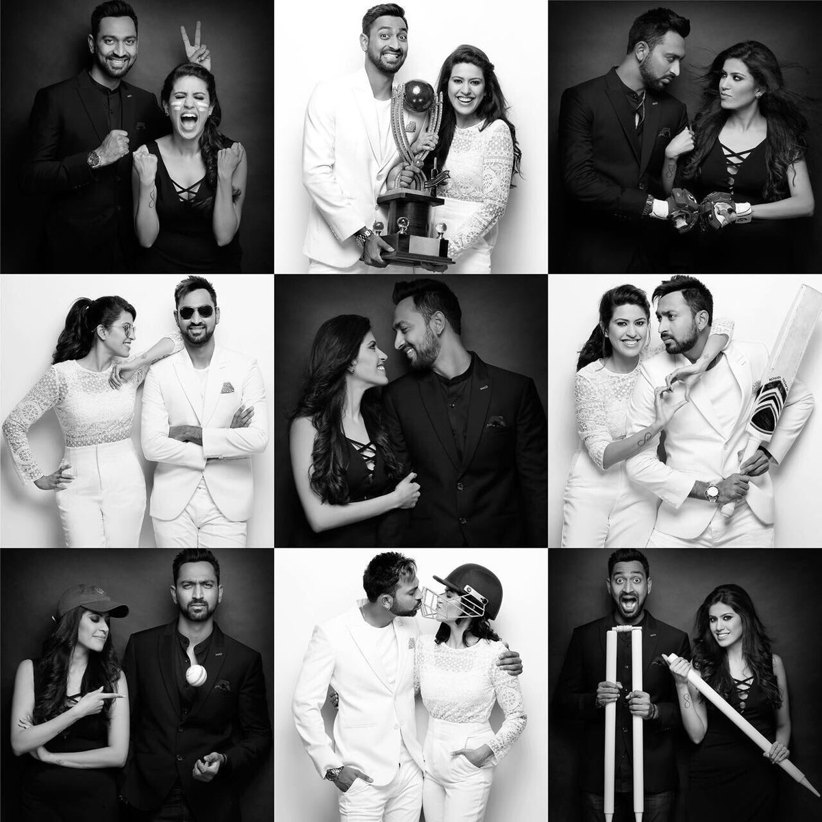 hardikpandya7's tweet photo. .@krunalpandya24: Caught n Bowled Pankhuri - 0(1) ☝🏻😂

My jaans are getting married and I am super excited for the wedding. Let the happiness begin!!! #BowledOverBeauty https://t.co/4wRixFvenn
