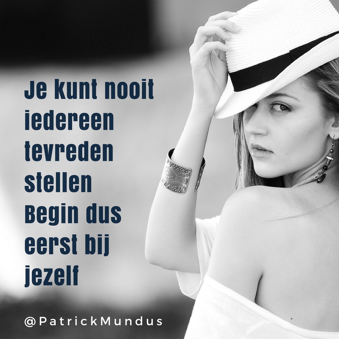 Maak er een mooie dag van. Lééf het leven ...