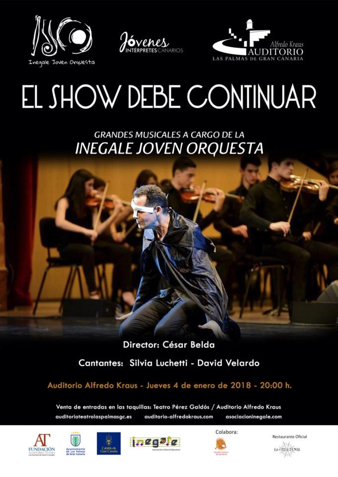 El próximo 4 de enero a las 20:00h podrán escuchar al gran cantante, David Velardo junto a la Inegale Joven Orquesta.
 Tenor Nacido en Madrid. Es uno de los jóvenes talentos con más proyección en España. Fue segunda voz en Eurovisión 2010 (Oslo-Noruega).