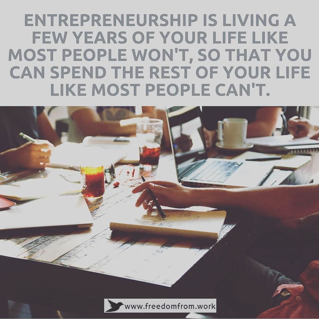 freedomfrmwork's tweet photo. Are you willing to pay the short term cost for long term gain?
-
As #mohammadali once said "don't quit. Suffer now and live the rest of your life as a champion."
-
#mohammadaliquotes #freedomfromwork #freefromwork #youngentrepreneur #bigthings #hustlehar… https://t.co/sf1nGq0EYu https://t.co/PzQlHNwzTY