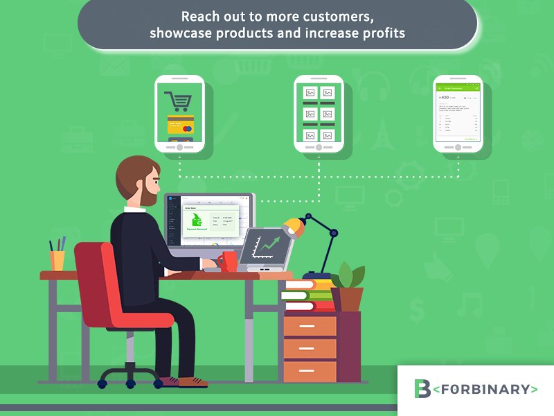 forbinary's tweet photo. A small business will love associating with forBinary as your app:
1. Allows you to exhibit your products and services

2. Obtain payments and order requests 

3. View and assess all data under one roof

#Tech #MobileTechnology #AppDevelopers #MobileApp #CustomisedApp https://t.co/BA8bxBp3et