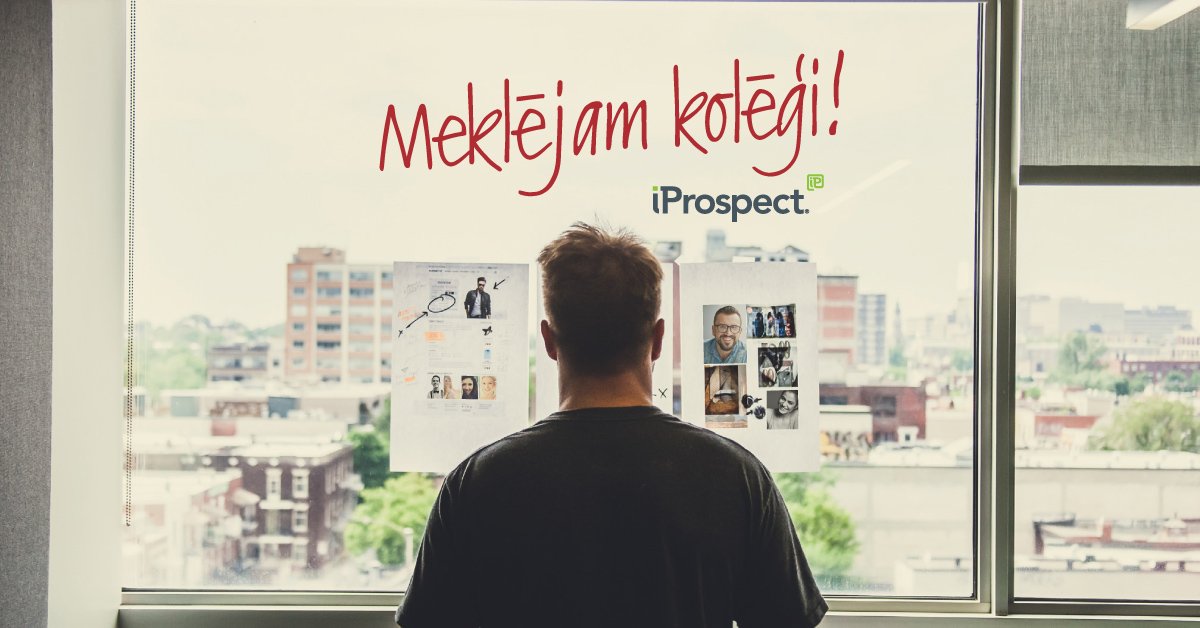 iProspectLV's tweet photo. Meklējam sociālo mediju vadītāju starptautiskajā digitālajā aģentūrā iProspect: https://t.co/idzXcvFCdh Ja esi ieinteresēts un atbilsti prasībām, gaidīsim Tavu pieteikumu: info.latvia@iprospect.com #teirdarbs https://t.co/ApJEpguj2x