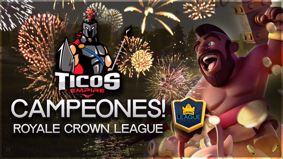 📰 eClasher Resultados (2/2) - 20/12/2017

<a href="/CR_Worlds/">Tourney Kings</a> 
🇪🇸<a href="/clashroyaleSE/">Selección Española CR</a> 5-1 🇧🇪Bélgica

@ProTeamsCup J1
@Magic_eSportsOf 3-1 <a href="/BraveheartCR/">Braveheart Gaming</a>
<a href="/InkaSquad/">INKA SQUAD</a> 3-1 AxS eSports

Final <a href="/RoyaleCrownRCL/">Royale Crown League</a> (foto)
🇨🇷@TicosEmpire 3-2 <a href="/SandstormGG/">Sandstorm</a>