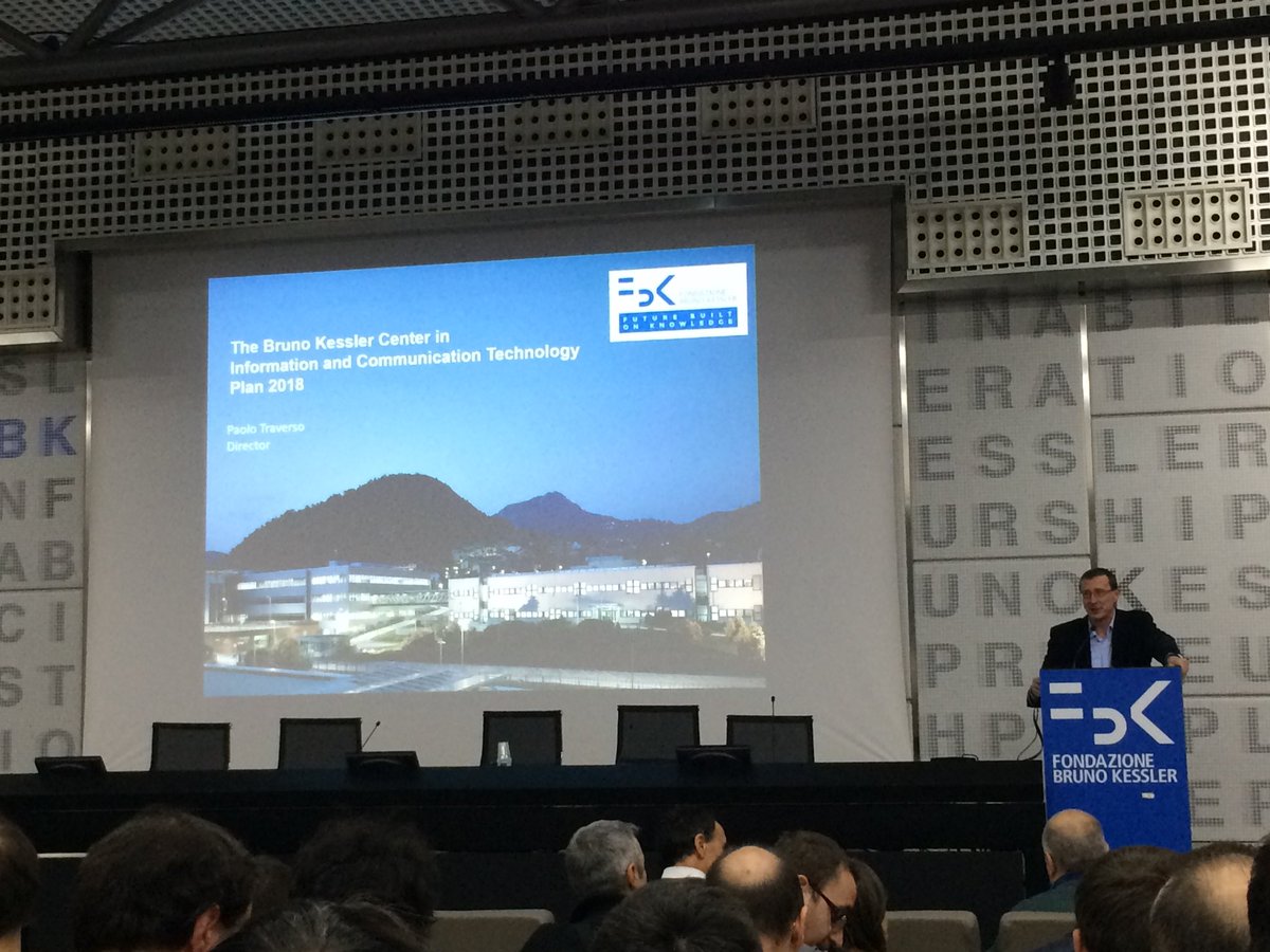 DH Group at FBK (@dh_fbk) on Twitter photo Last plenary meeting of ICT center with a summary of 2017 activities by <a href="/traverso_paolo/">paolo traverso</a> @FBKcom Last plenary meeting of ICT center with a summary of 2017 activities by <a href="/traverso_paolo/">paolo traverso</a> @FBKcom