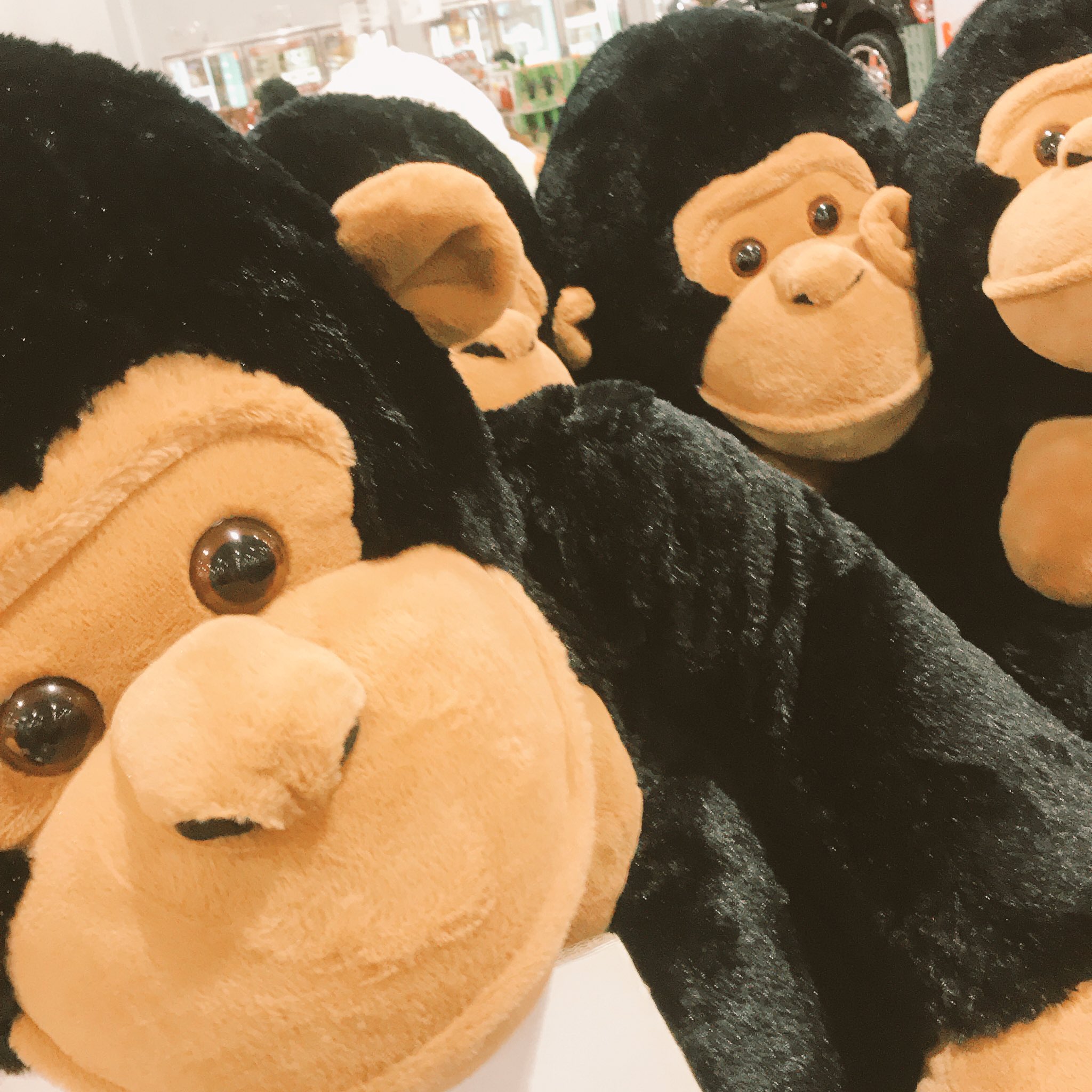 国内初の直営店 巨大 ぬいぐるみ コストコ ゴリラちゃん レア 大きい