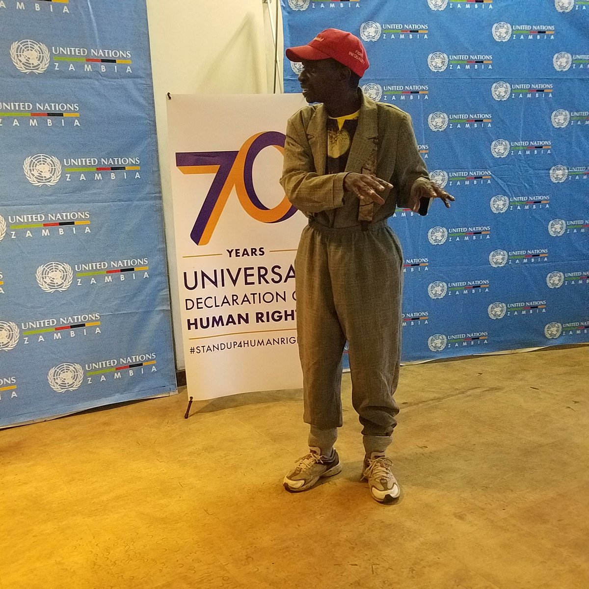 #standupforHumanRights dialogue with #Youth groups at <a href="/UNICLusaka/">UNIC Lusaka</a>