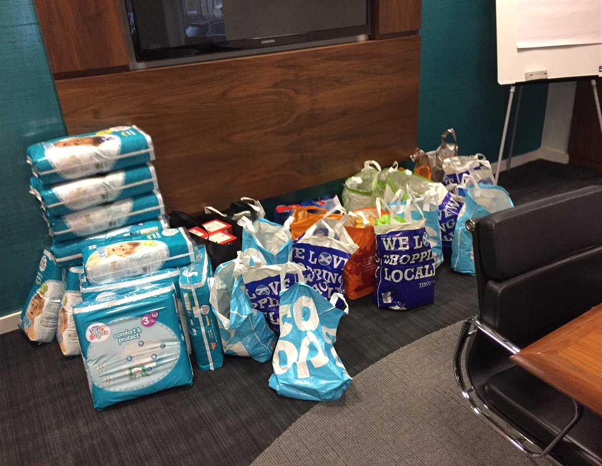 Prodrill_ers's tweet photo. Well done to the #Prodrill staff who gave up their Secret Santa this year to help #CFINE  #christmas2017 lots of goodies delivered today 🌲 https://t.co/ZavXutgKoP