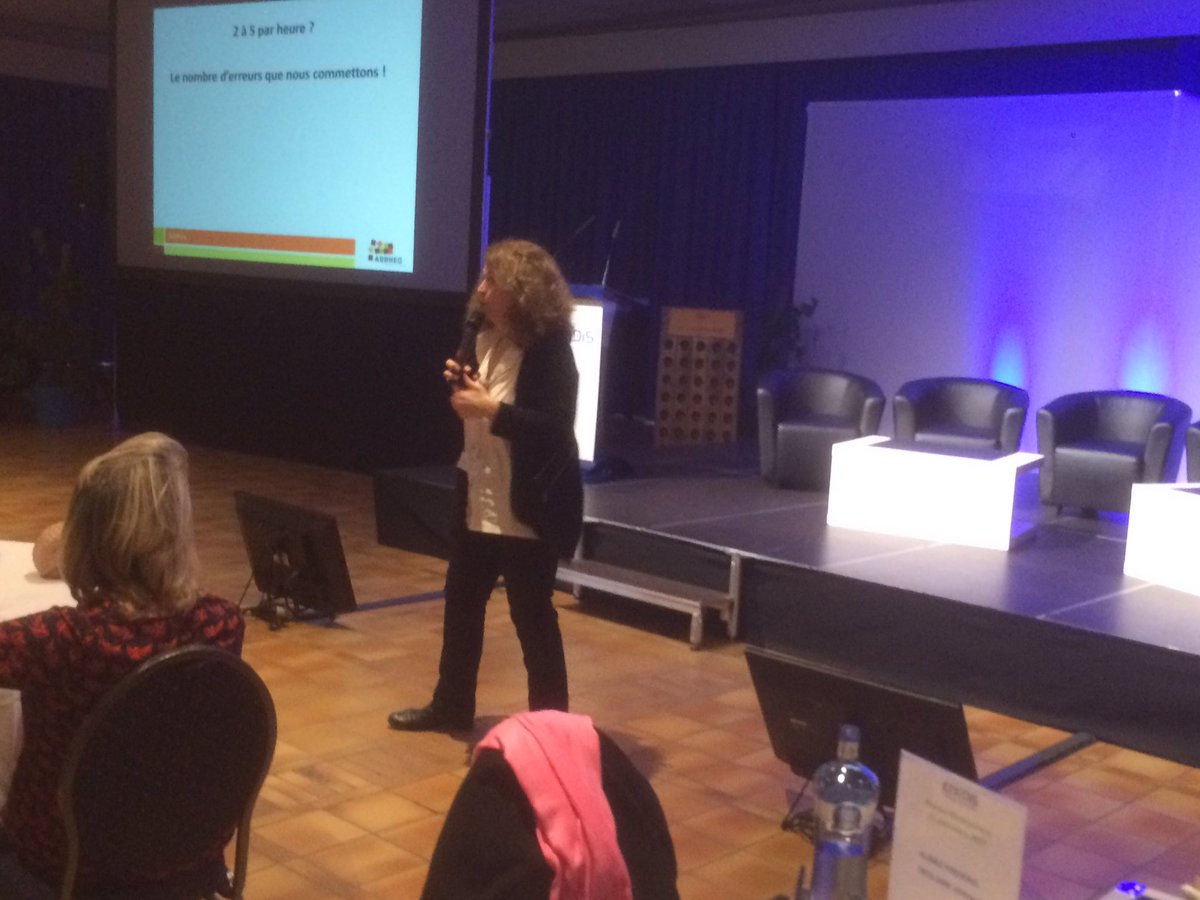 Intervention d'Isabelle Simonetto, Docteur en neurosciences, devant les managers d'<a href="/enedis/">Enedis</a> pour parler #prévention #securité  <a href="/JMarcLansin/">LANSIN Jean-Marc</a>