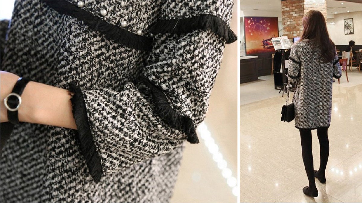 Qoo10jpファッション公式 キューテン ツイードワンピース 温かみのあるツイード生地に パールがポイントの上品ワンピ クリスマスのデートや女子会にも おすすめです T Co Kvrtfm2h2a ワンピース ファッション お洒落さんと繋がり