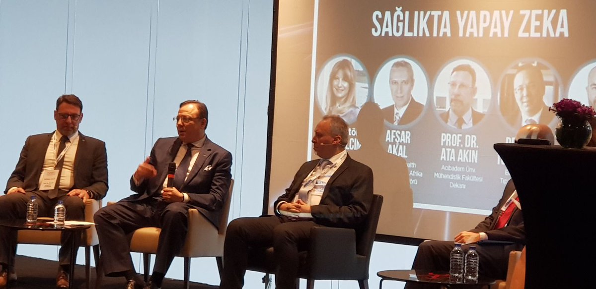 TIPBAU's tweet photo. Beyin Cerrahı ve BAU TIP Kurucu dekanı Prof. Dr. Türker KILIÇ; "Önemli olan gen değil, genlerin birbiriyle olan bağlantısı." Digital Health Summit Turkey 2017, Sağlıkta Yapay Zeka oturumunda konuşuyor... #DHSTurkey #DHS2017 https://t.co/65FmF7xqdb