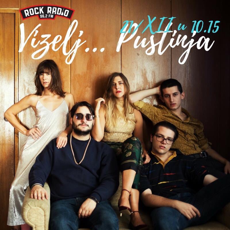 vizelj's tweet photo. Za pola sata na @RockBeograd ,premijera Pustinje! 
96.2mHz. Neka bude glasno! 
PRLJAVI
TECNI
ROKENROL https://t.co/SGpIPN34Ud