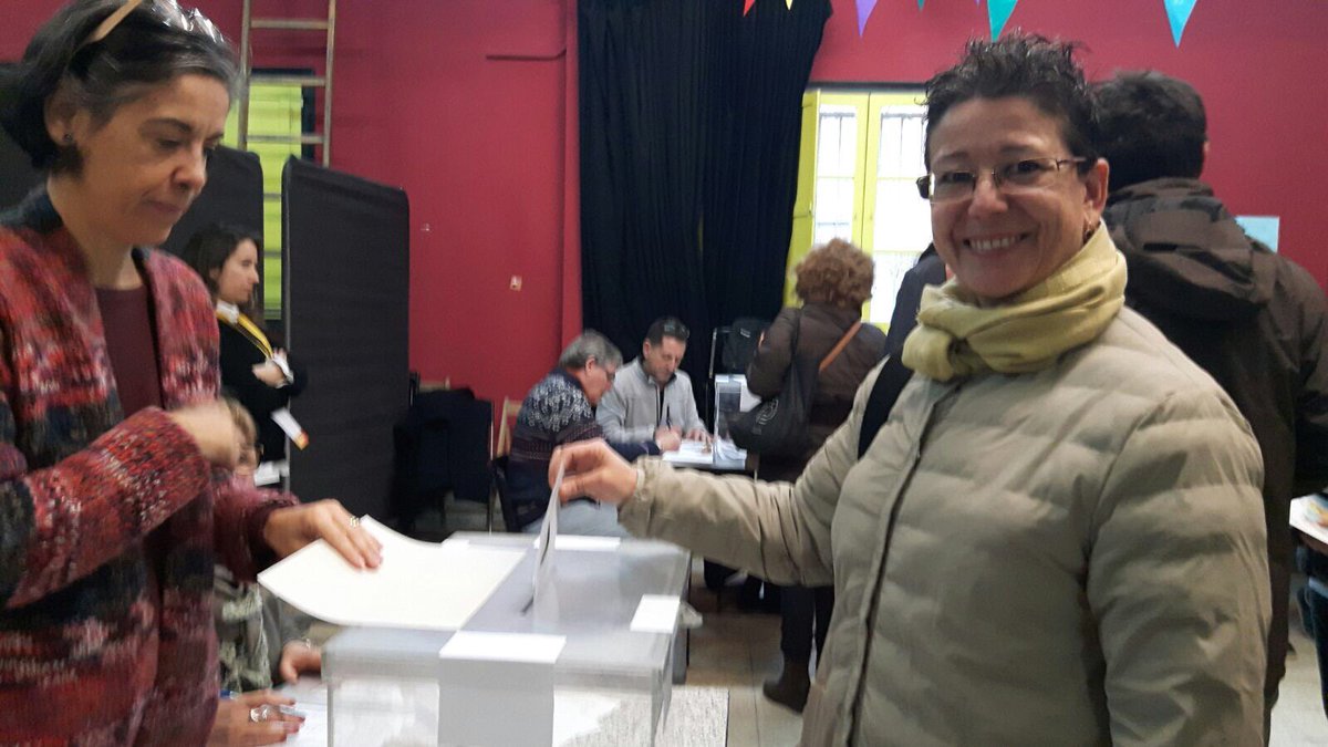 PartidoPACMA's tweet photo. Ya han votado todos nuestros candidatos para dar voz a los animales. ¿Y tú? #EleccionesCataluña https://t.co/EZWAC1FhwB
