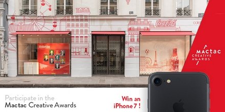 #Mactac Creative Awards - 2017 is almost coming to an end - Enter your project now ! There’s still a chance to win an iPhone 7: enter before midnight on Dec. 31st.
bit.ly/2BpRgPf