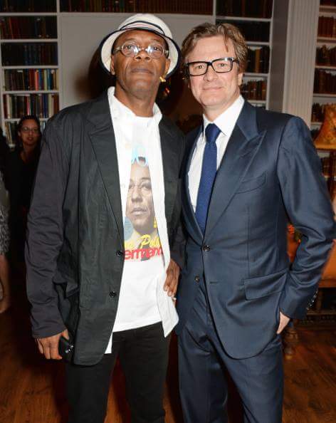  COLIN FIRTH ADDICTED HAPPY BIRTHDAY \"SAMUEL L. JACKSON\" ^^   