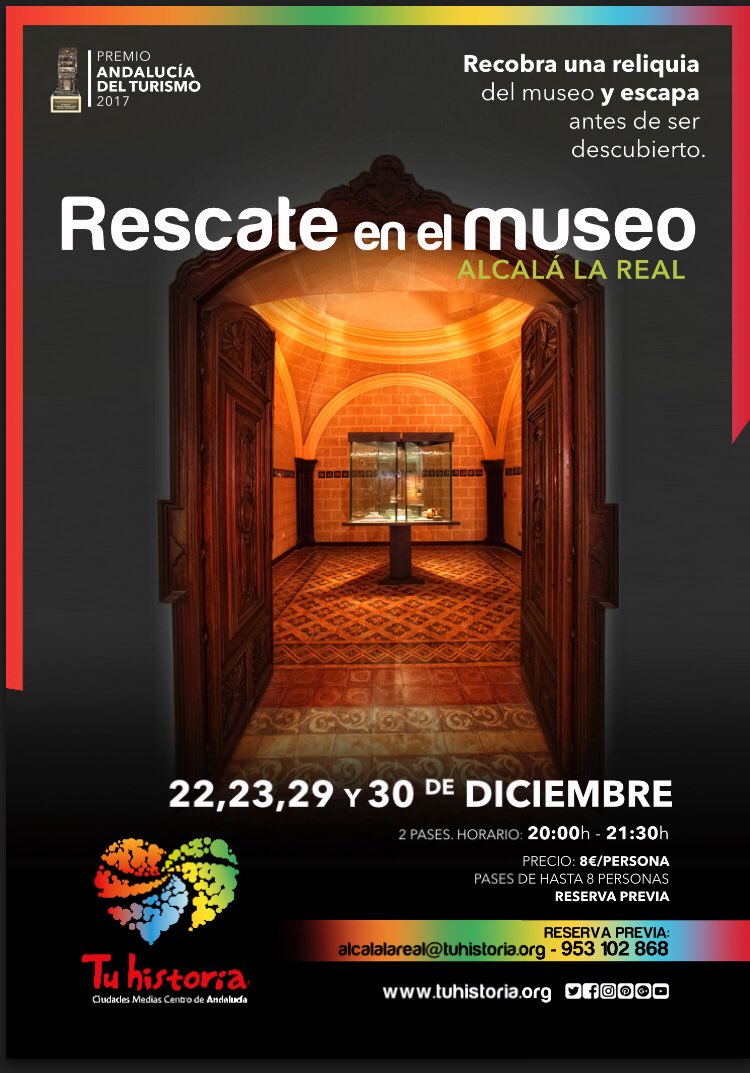 Tienes 60 minutos para salir del Museo con la reliquia. ¿Te atreves?