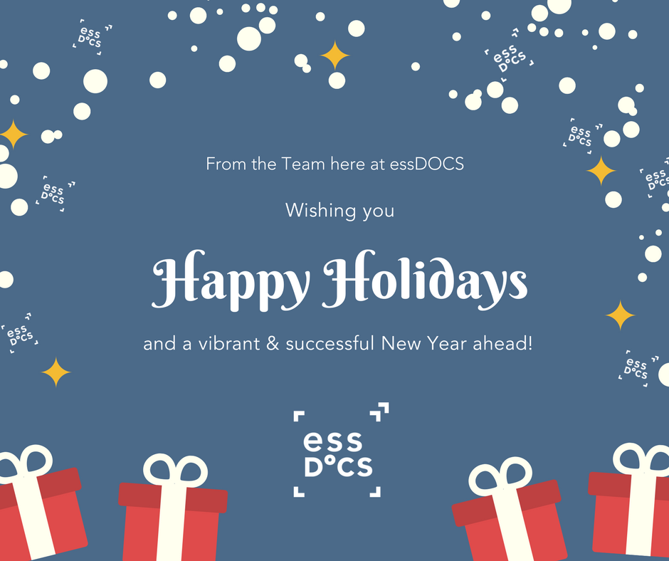 ICEDigitalTrade's tweet image. #HappyHolidays from the Team here at #essDOCS! Wishing u a vibrant &amp;amp; successful #NewYear ahead! #2018