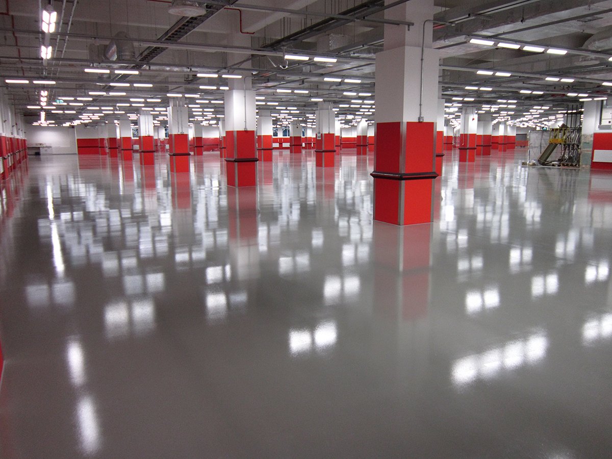Making some floors pretty shiny in Mount Pleasant! #ThrowbackThursday