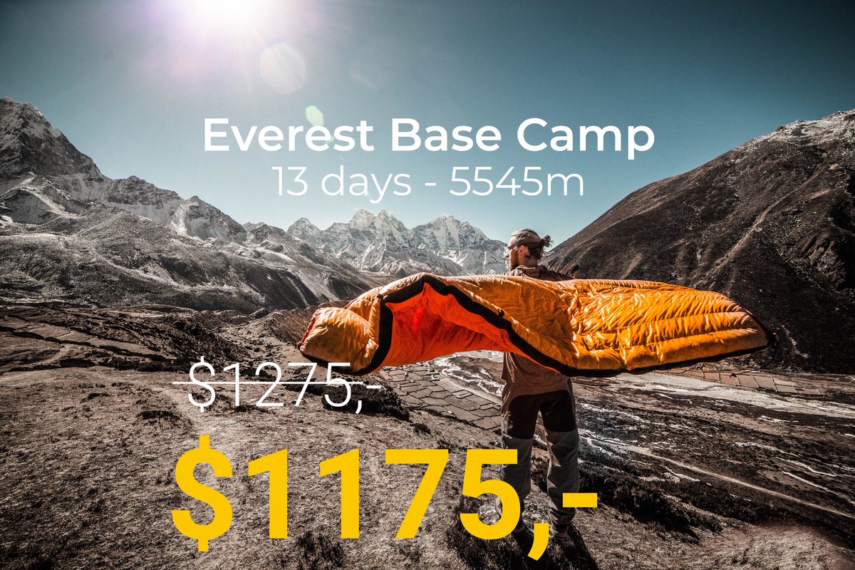 bMountainPeople's tweet photo. Picture yourself here in the Himalayas spring 2018? Check out some exciting spring deals. ✈️🏔 
https://t.co/YRTHnLI2iF https://t.co/lBRdlGDfz4