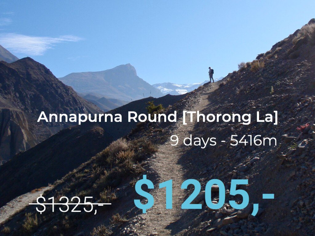 bMountainPeople's tweet photo. Picture yourself here in the Himalayas spring 2018? Check out some exciting spring deals. ✈️🏔 
https://t.co/YRTHnLI2iF https://t.co/lBRdlGDfz4
