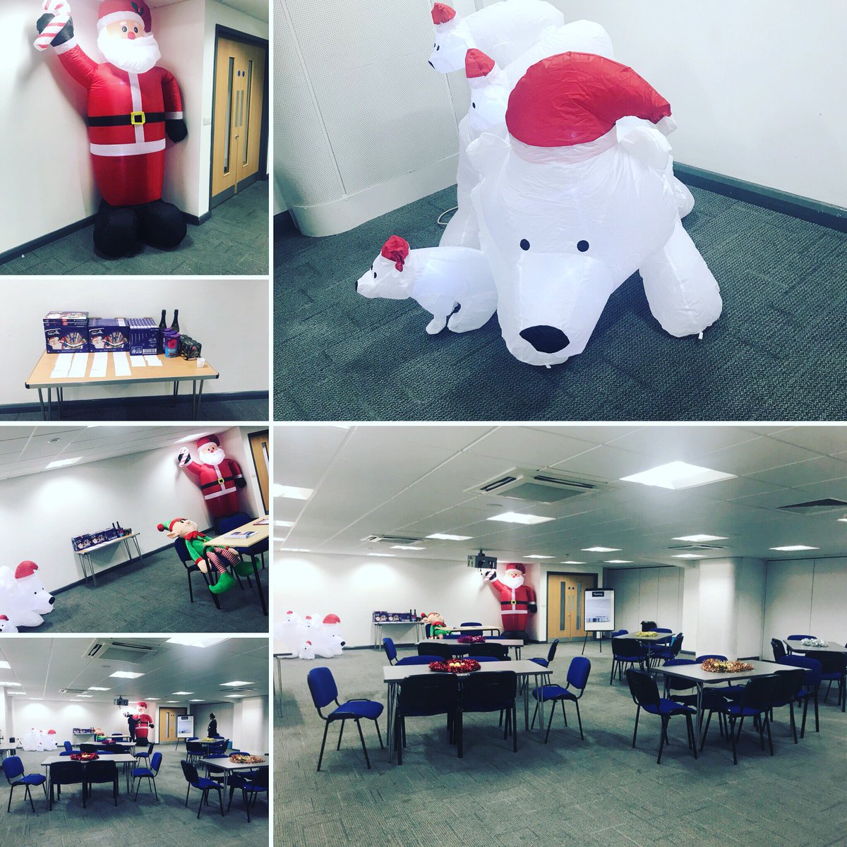 VanessaPCSF's tweet photo. All ready for our annual Christmas meeting/quiz with the sports development team 💛 Wishing you all a very Merry Christmas and a happy new year 🎄🎅🏻 @COVSF @NikkiSCSF @NatalieBWCSF @WendyJCSF @SDavoile @DanDCSF https://t.co/P2KUqM5DK9