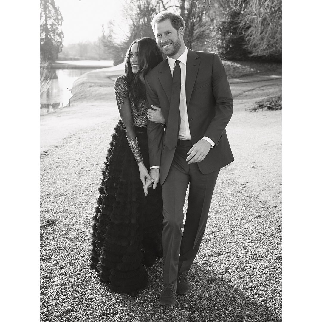 Prince Harry and Meghan Markle official engagement photos