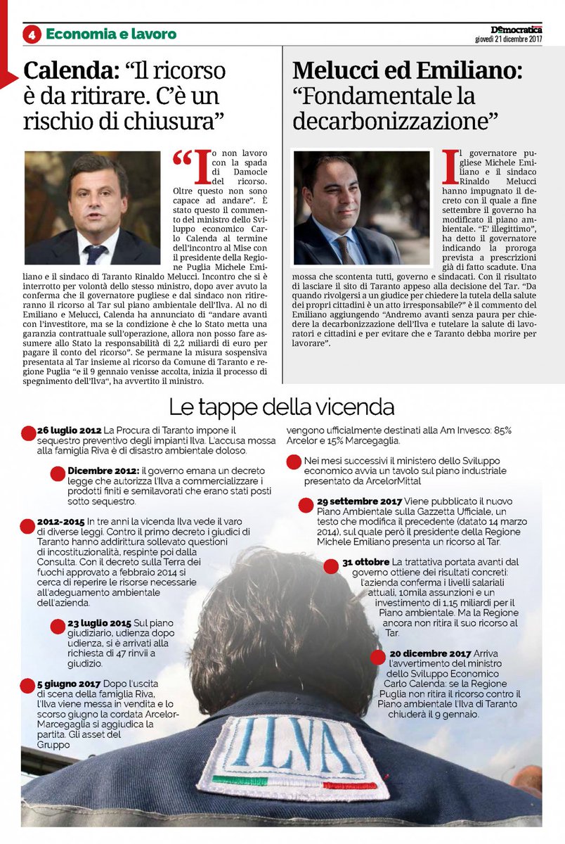 immaginaweb's tweet photo. #Ilva “Se si blocca tutto a pagare saranno lavoratori e cittadini”
Ecco cosa ha detto @TeresaBellanova durante la registrazione di #terrazzaPd che andrà in onda alle 18
Leggi qui le anticipazioni https://t.co/BnmwaliwuF https://t.co/epFCblKTV0