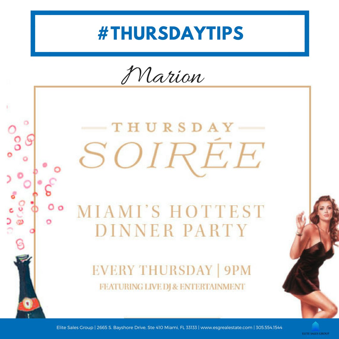 EliteSaleRE's tweet photo. Check out Marion -  1111 SW 1st Ave, Miami, FL 33130
#partyinmiami #brickellrestaurants https://t.co/PLYbCaOB9Z