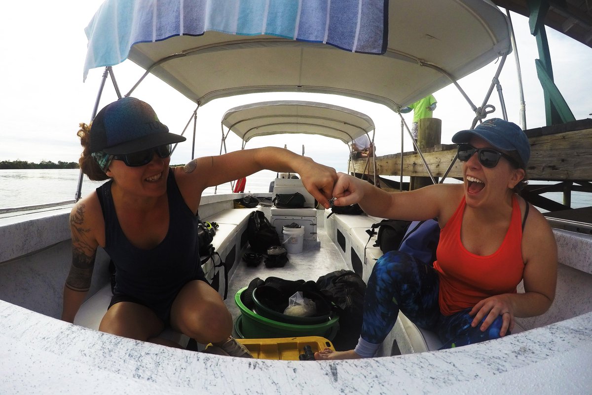 mlparkermedia's tweet image. #tbt to being really stoked for field work with @seabove7 👊 #BecauseScience #fieldworkwin #forthecorals