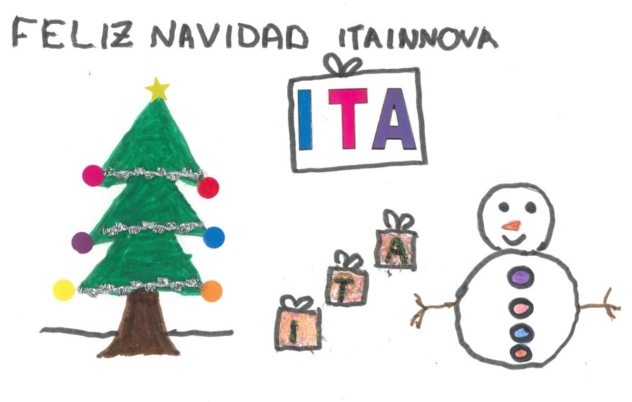 Desde el Instituto Tecnológico de Aragón @ITAINNOVA os desamos 
¡FELICES FIESTAS! 🎄🎅