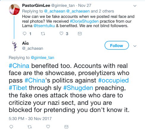 SarahYPP's tweet photo. .@_achaean why are you #defaming &amp; #insulting a legitimate #religious practice? That is #hatecrime pure &amp; simple. @tsemtulku &amp; #Kechara organisation did nothing wrong. Stop your daily #online #abuse!
@Twitter
@TwitterSupport
#Offended
#StopAchaean
#tsemtulku
#cybercriminals https://t.co/3bsG8ZhFjm