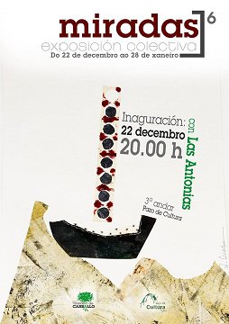 #NadalCultural
A arte convértese en nexo de unión entre Carballo e Muxía a través da exposición colectiva “Miradas 6”. A mostra estará aberta do 22 de decembro ao 28 de xaneiro no 3º andar do Pazo da Cultura.
carballo.org/novas.php?id=5…
