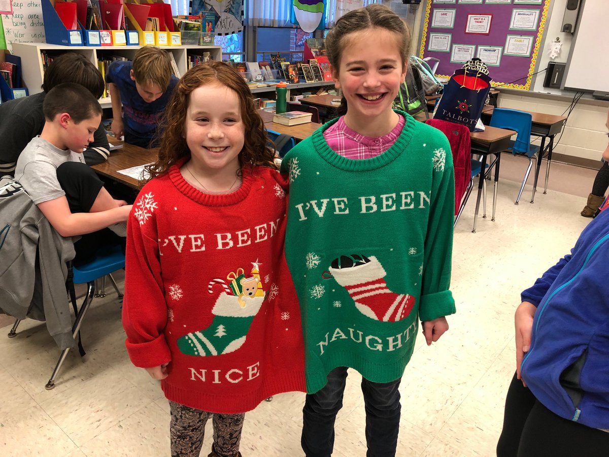 Holiday Sweater Day is in full swing  #btpride