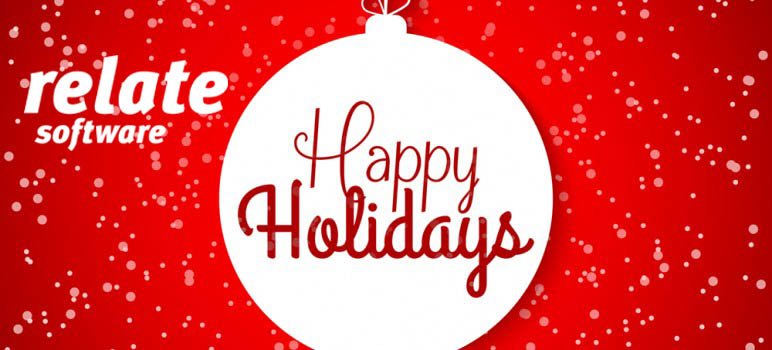 RelateSoftware's tweet photo. Merry Christmas From Relate Software! We appreciate your business and wish you the best in the coming year. We will be closed for holidays from Friday 22nd December and will reopen Tuesday, 2nd January. #merrychristmas2017 #happyholidays #accounting #relatesoftware https://t.co/fIa6Jd4v2m