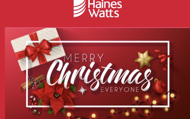 Merry Christmas and a Prosperous New Year from everyone @HainesWattsAshb