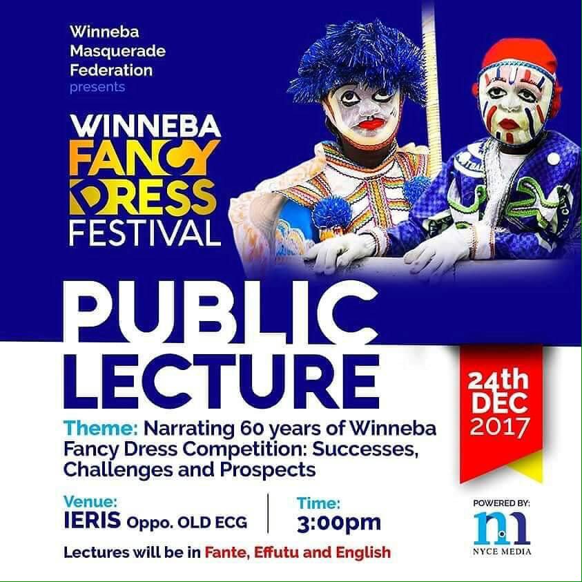 DuahEric's tweet image. Day 1: There will be a Public Lecture on #WinnebaFancyDressFestival Make a date and join us. #WFDF18 @KinaataGh @Starr1035Fm @Kwamebonfit @kwameboafo @LibesonBeatz @HyperLinkGH @KiDiMusic @CowbellGhana @Abeikusantana1 @StarAnnan