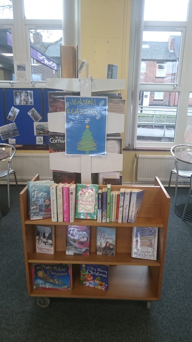 mhowarduk1's tweet photo. Feeling very Christmassy at @SilvdaleLibrary #SilverdaleLibrary @StaffsLibraries https://t.co/jE9muv26nf