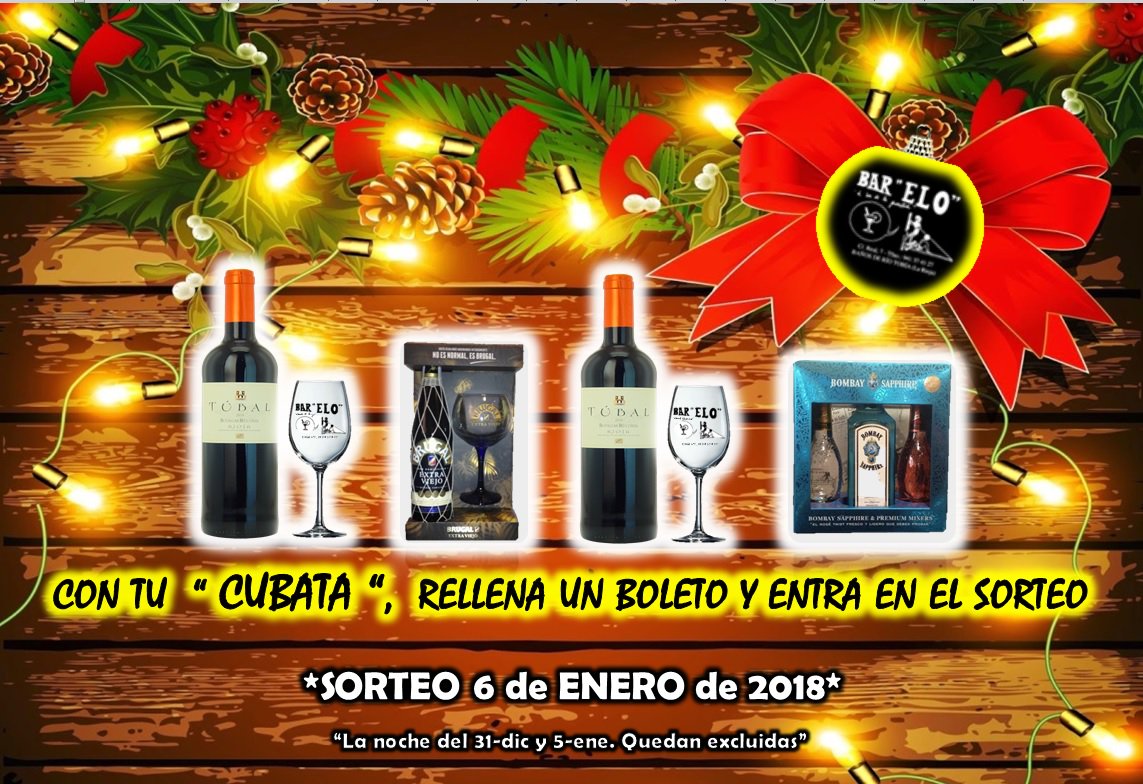 bar_elo's tweet photo. ESTAS NAVIDADES, te esperamos!!!, no te pierdas lo que hemos preparado para ti.
#feliznavidad #felizañonuevo https://t.co/2E8FuqE9Yl