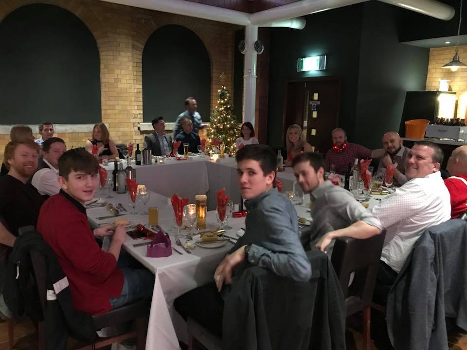 Sa1solutions's tweet photo. SA1βs Christmas party last night at @MorgansSwansea. Great food and even better company, Merry Christmas everyone!! π #sa1 #sa1solutions #morganshotel #christmas2017 https://t.co/UrWBl8DCur