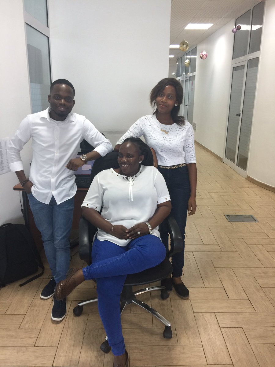 PwCGhana's tweet photo. It's a white on jeans affair in the office today... Christmas is coming! https://t.co/htRLDr1Fy9