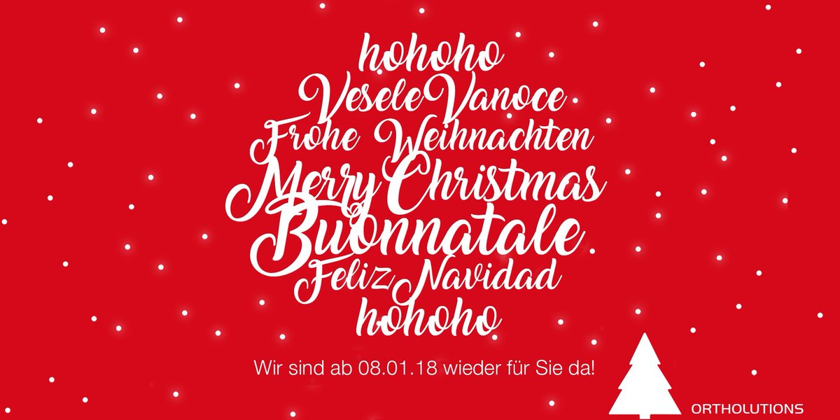 Ortholutions_JS's tweet image. #Christmas is coming... Wishing you all ....
