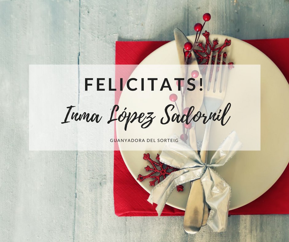 RigauGrup's tweet photo. JA TENIM GUANYADORA DEL SORTEIG!📢

Moltes felicitats i que gaudeixis d'aquest àpat al restaurant Divinum Girona!👌

Moltes gràcies a tots per participar!😊

#Rigau #RigauSerraller #RigauSeguretat #RigauGrup https://t.co/VXOxmDEMZq
