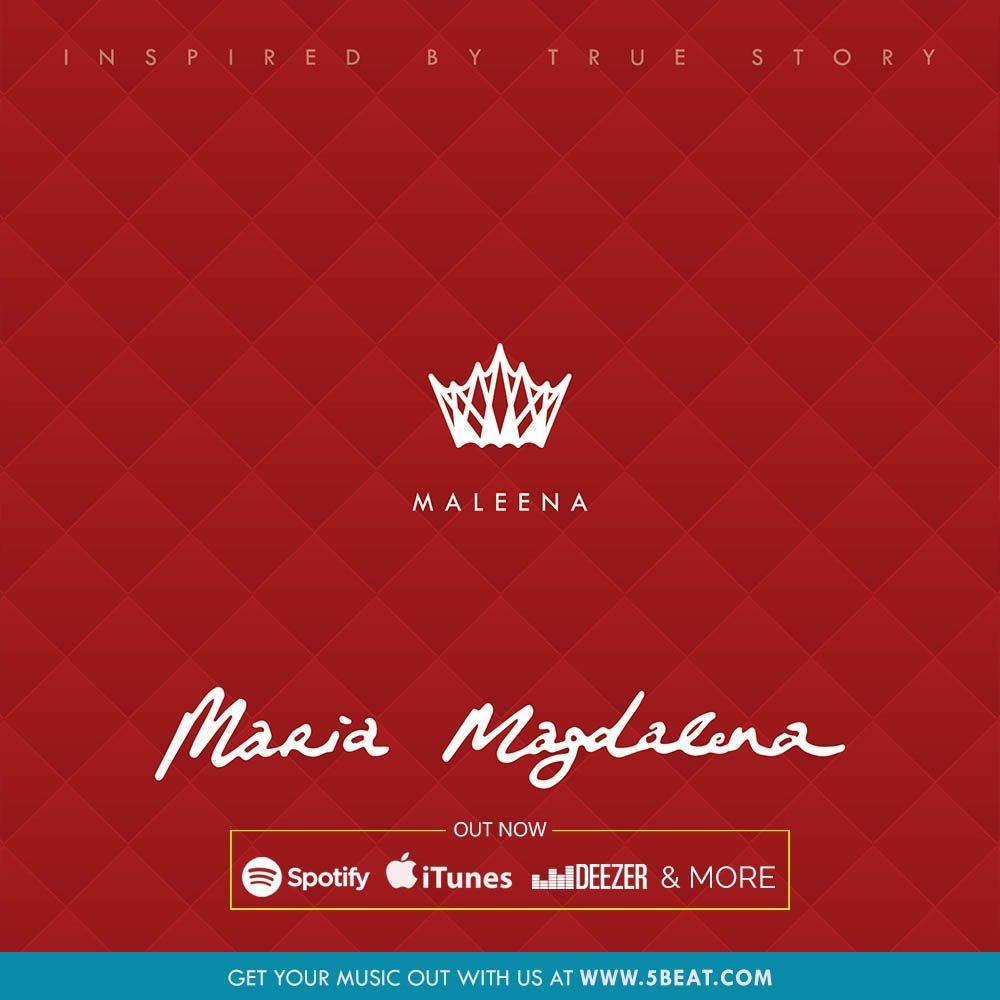5BeatID's tweet image. #NowAvalaible @maleena_music "Maria Magdalena" on Itunes,Spotify,Deezer &amp;amp; More ,Submit your song now  #5beatid #Pop#Gospel