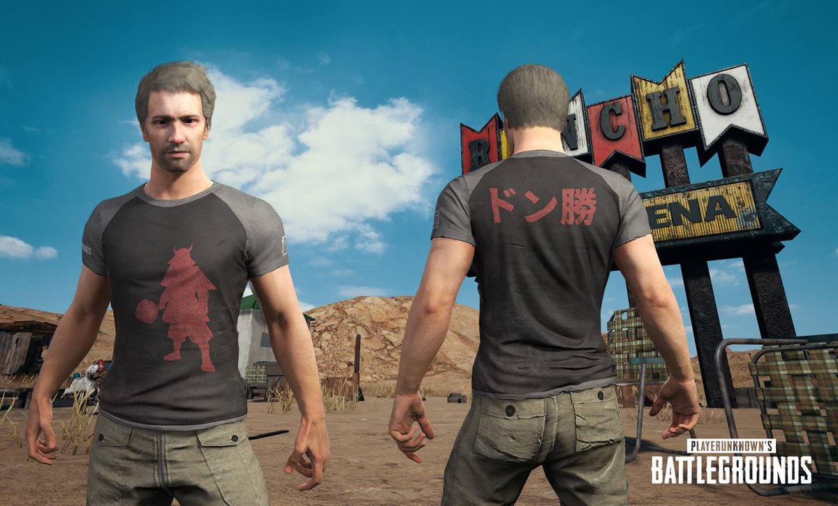 公式 Pubg Dmm V Twitter Dmm Pubg応援 Dmm T Shirt のnewカラーをプレゼント Dmm T Shirtの色 違いデザインがpubg Corp から届きました T Co Giu1rfwktp Pubg Dmm Pubg Jp T Co H0lp0hqqye