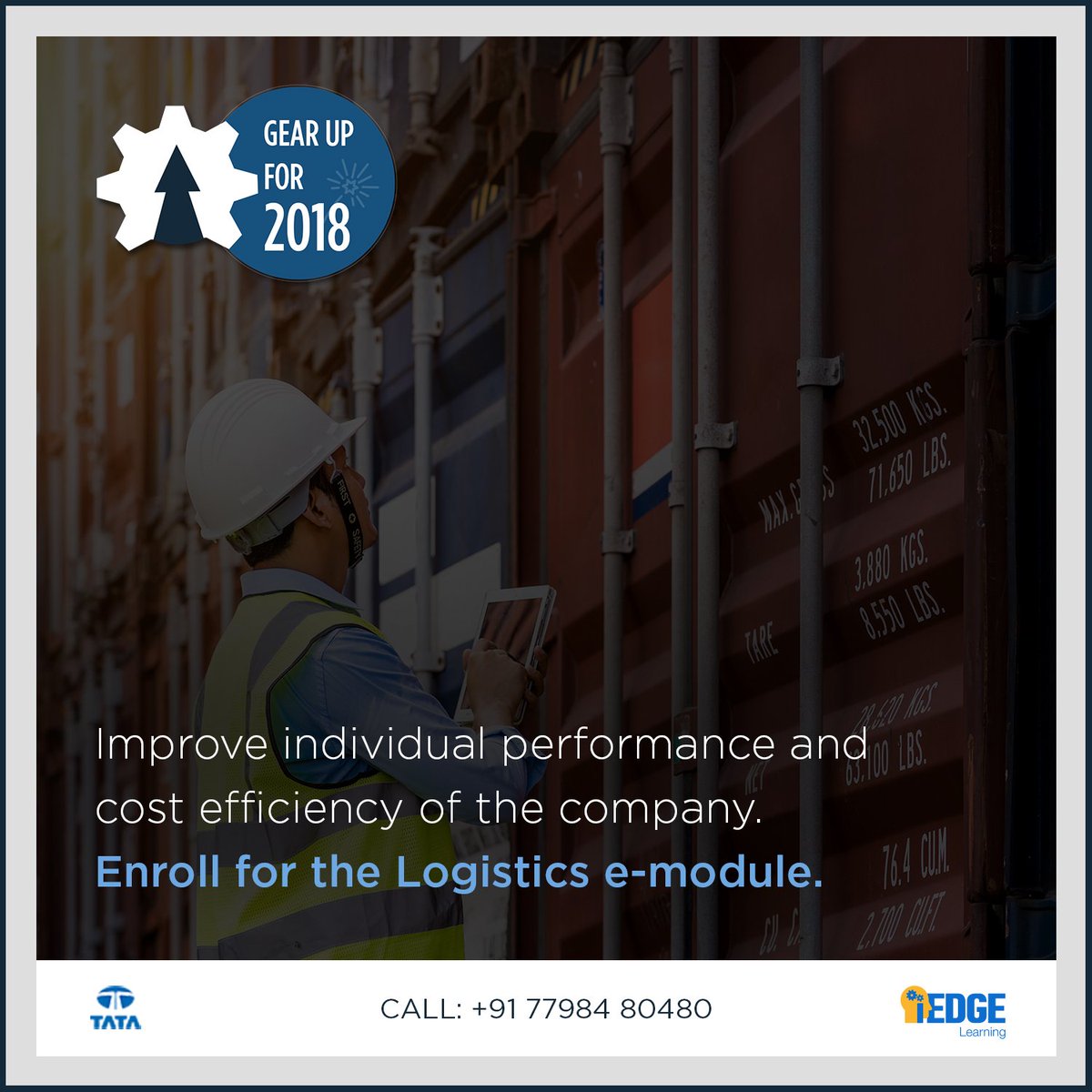 iEDGE_Learning's tweet photo. Gain a better understanding of flow of resources within country that helps in improving individual performance and cost efficiency of the company.
Contact us on 7798 480 480 | info@iedgelearning.com
#GearUpFor2018 #emodule #elearning #Logistics https://t.co/WkFOtufBcw