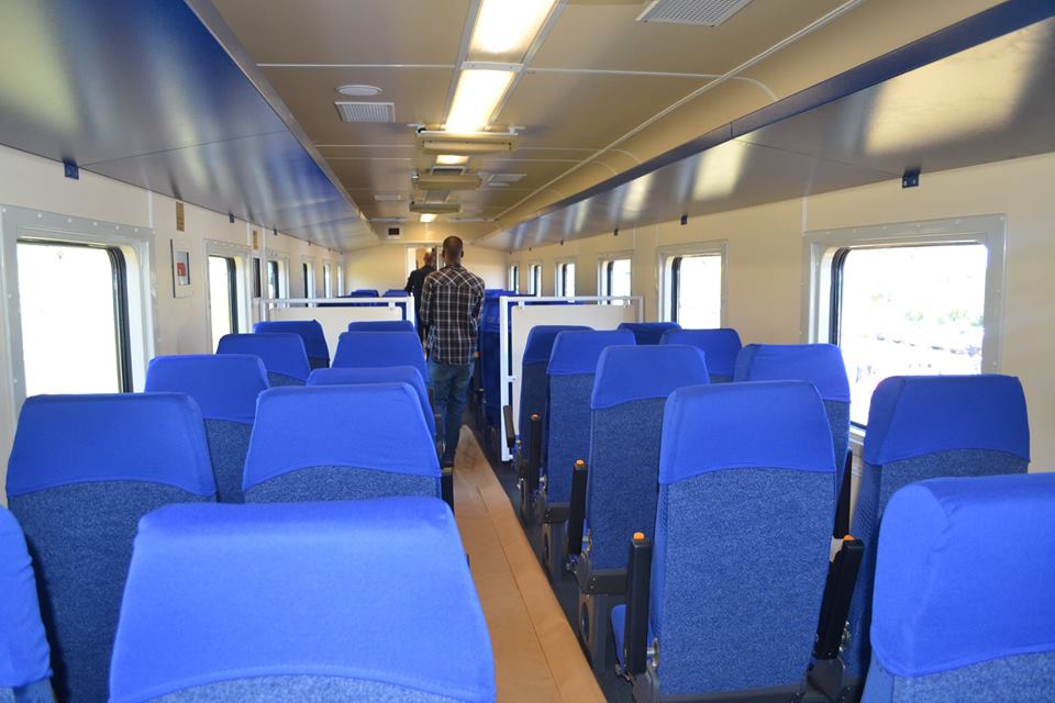 BWGovernment's tweet photo. GALLERY |Inside Botswana passenger train #BRExpress https://t.co/xZ5BqTHzY8 https://t.co/mK66abdV0B