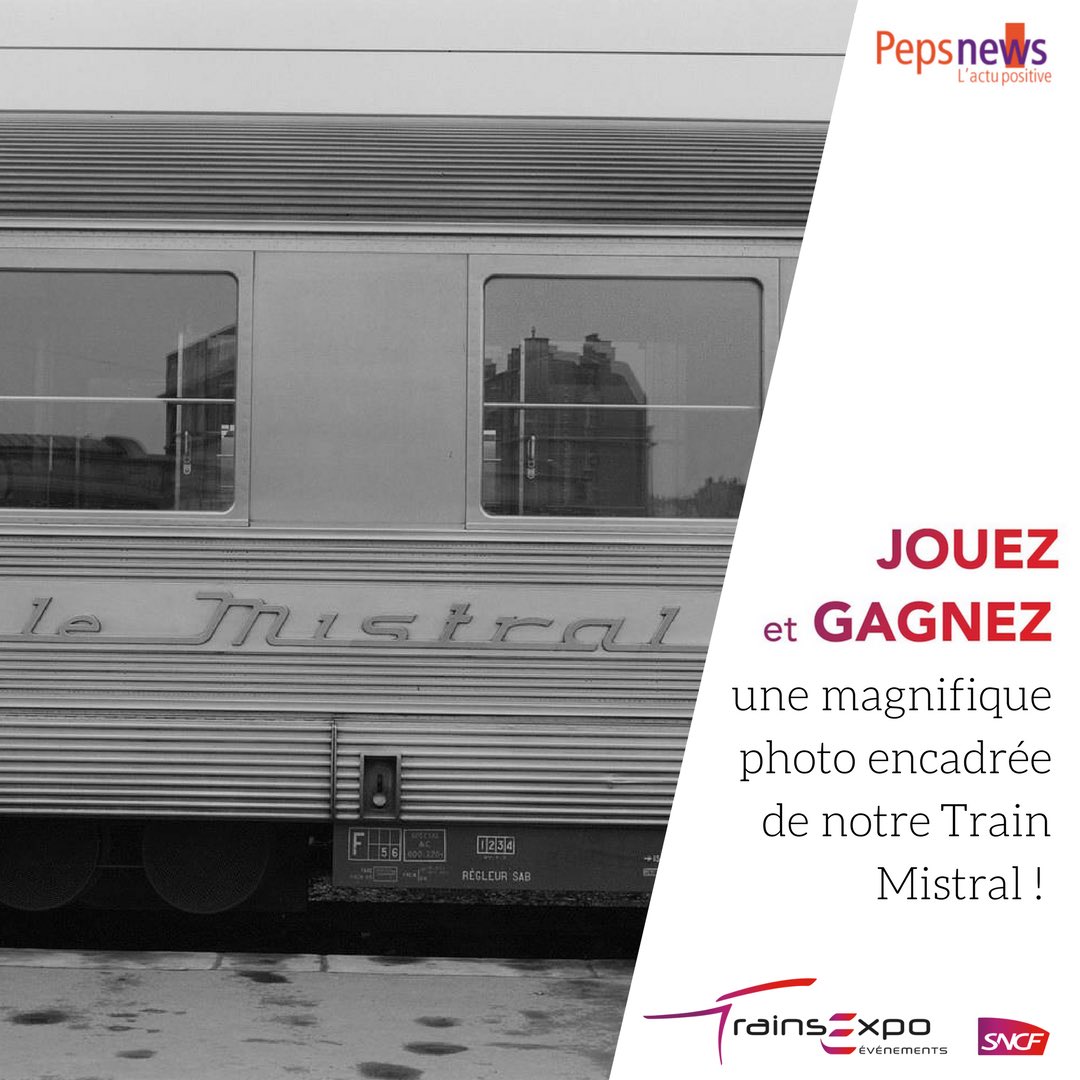 TrainsExpo's tweet photo. 🎅 #Concours de Noël
👍 RT &amp; follow @TrainsExpo et @Pepsnews pour participer
🎁 À gagner : une belle photo encadrée de notre Train Mistal ! 
🤗 TAS : le jeudi 28 décembre https://t.co/BtkVJXjQY1