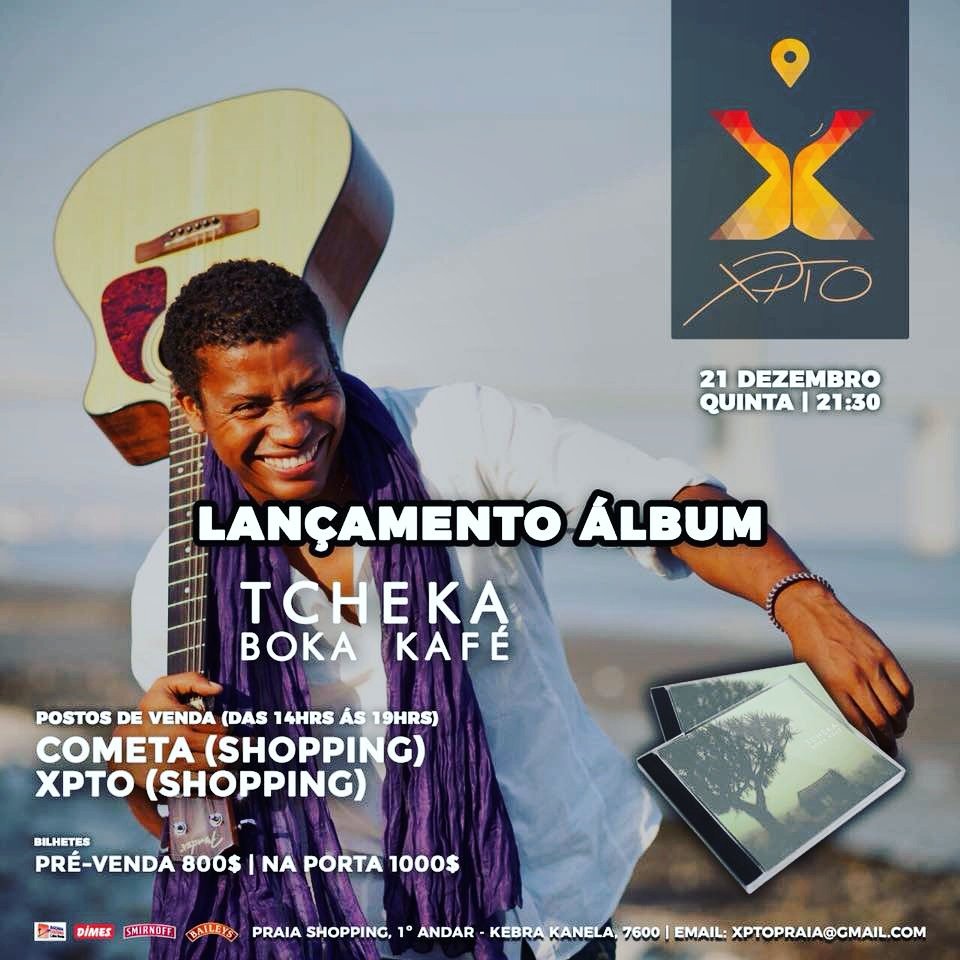 AgendaCv's tweet photo. TCHEKA - lançamento do álbum "Boa Kafé" QUINTA-FEIRA no XPTO  na Cidade da Praia

Saiba mais em https://t.co/uVy5ipxjEv
#caboverde #musicparty #music #tcheka #morabeza #mappafrica #worldmusic #guitar #goodvibe #cvcultural https://t.co/ZlY2PMMFzj