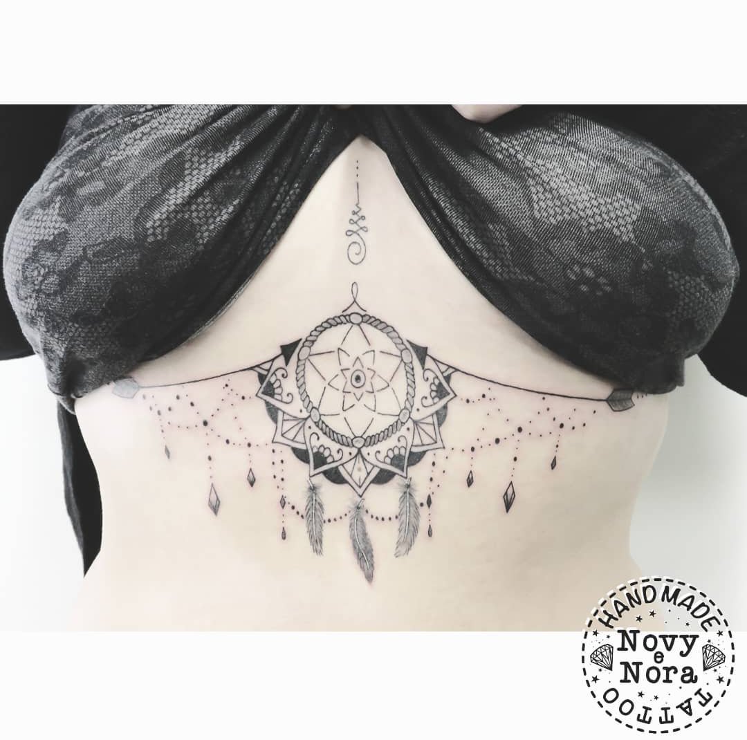 Novytattoo Handmade na Twitteru underbreasttattoo underbreast mandala  mandalatattoo girltattoo unalome unalometattoo dotwork dotworktattoo  acchiappasogni acchiappasognitattoo dreamcatcher dreamcatchertattoo  indianstyle indiantattoo 